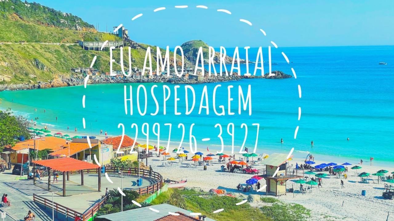 Cobertura Vista Mar Praia Grande Ate 10 Pessoas Arraial do Cabo Exterior foto